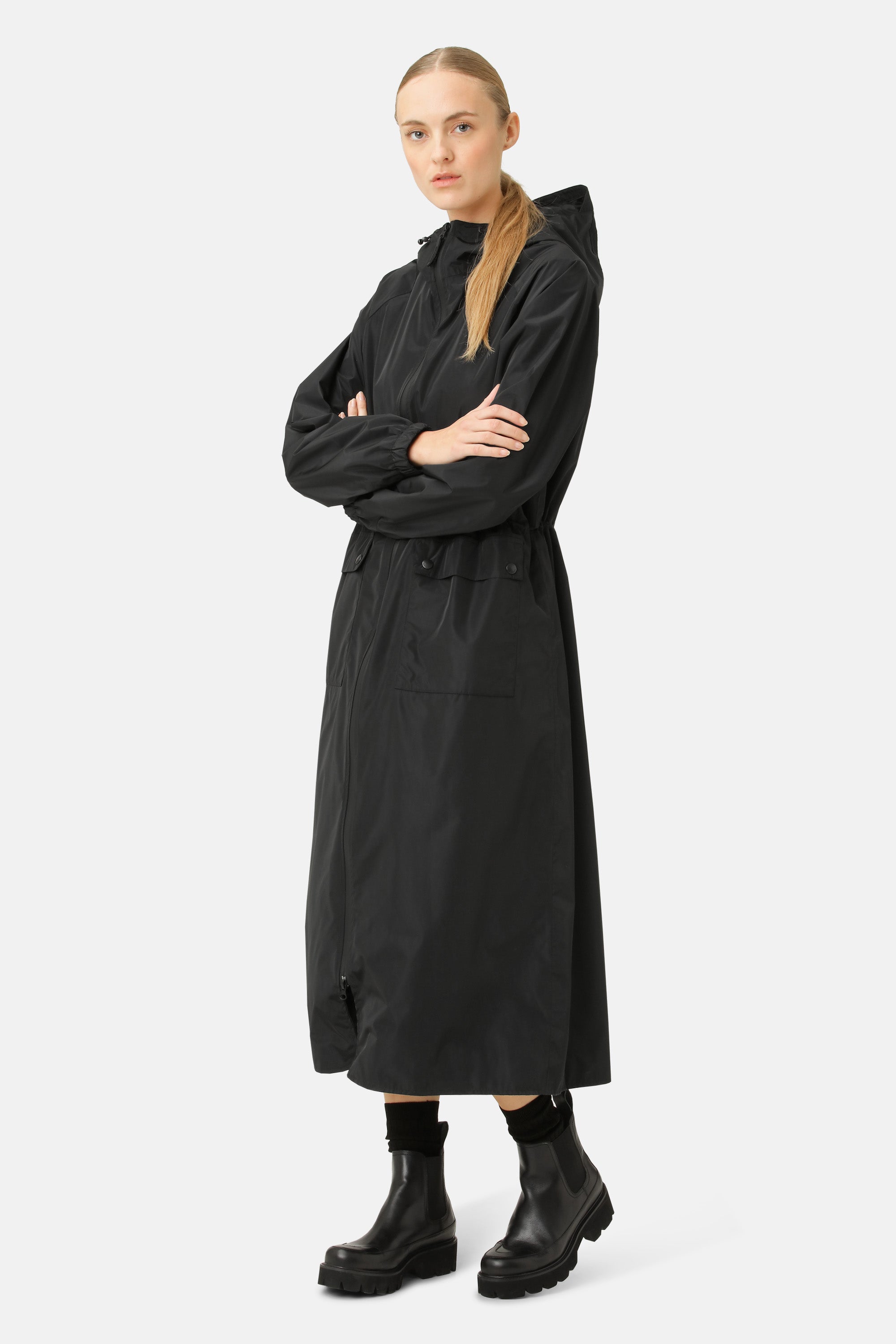 Ilse Jacobsen Hornbæk Rain Regenmantel Raincoat 001 Black